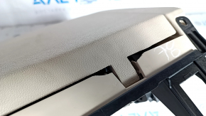 Glove box, glove compartment VW Jetta 11-18 USA beige, without lock, with chrome insert, scratches, body break