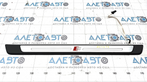 Door sill trim outer front right Audi A4 B9 17- S-Line with backlight, scratches, broken guide, bumps