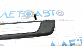 Door sill trim outer front right Audi A4 B9 17- S-Line with backlight, scratches, broken guide, bumps