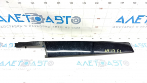 Door trim side front left Audi A4 B9 17- black, glossy, scratches