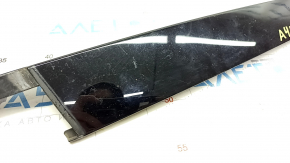 Door trim side front left Audi A4 B9 17- black, glossy, scratches