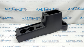 Central console cup holders Jeep Compass 11-16 black, bare, scratches