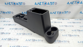 Central console cup holders Jeep Compass 11-16 black, bare, scratches