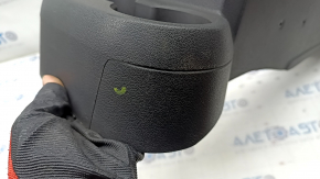 Central console cup holders Jeep Compass 11-16 black, bare, scratches