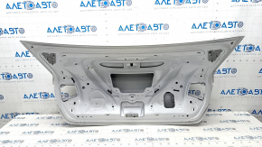 Trunk lid Audi A4 B8 13-16 rest sedan without spoiler, white LS9R, butt