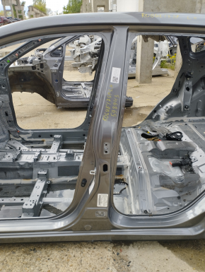 Body pillar central left Nissan Rogue Sport 17-19 on the body, bump