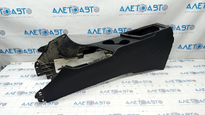 Central console Kia Optima 11-13 bare, black, scratches