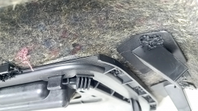 Left arch trim Audi A4 B8 08-16 sedan, black, mount peeled off