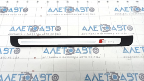 Door sill trim outer front left Audi A4 B8 08-16 sedan chrome S line, broken fastening