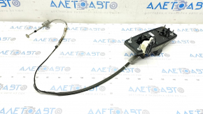 Neutral gear emergency engagement cable with bracket Audi A4 B9 17 - broken latches, melted braid