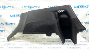 Rear right arch trim Tesla Model Y 20 - black, under 2 rows, type 1, scratches, broken fastener