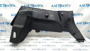 Rear right arch trim Tesla Model Y 20 - black, under 2 rows, type 1, scratches, broken fastener