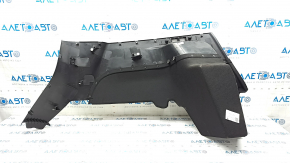 Rear left arch trim Tesla Model Y 20 - black, under 2 rows, type 1, scratches, broken fasteners