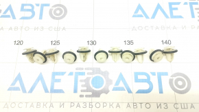 Left Lower Threshold Clips 11 pcs Tesla Model Y 20-25