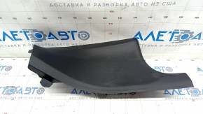 Door sill trim rear right Tesla Model Y 20- black, type 2, scratches, broken fastening