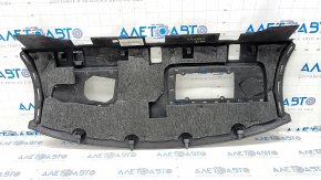Rear shelf Audi A4 B8 08-16 black, burnt out, broken guide