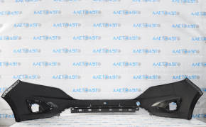 Front bumper bare Ford Edge 15-18 prerest EUR for towing hook