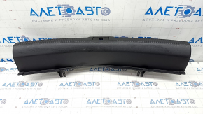 Audi A4 B8 08-16 sedan trunk opening trim, black, worn, plastic turned white
