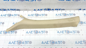 Front pillar trim upper left Audi A4 B8 13-16 rest sedan, beige, for dry cleaning