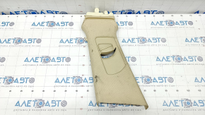 Upper center pillar trim left belt Audi A4 B8 13-16 rest sedan, beige, for dry cleaning