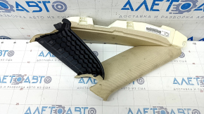 Rear window trim left Audi A4 B8 13-16 rest sedan, beige with black, for dry cleaning