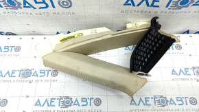 Rear window trim right Audi A4 B8 13-16 rest sedan, beige with black, for dry cleaning