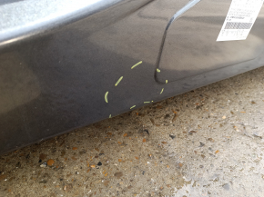 Body pillar central left Ford Edge 15- on the body, dent, bump