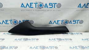 Center console trim side left Nissan Maxima A36 16- upper, leather, black, tear