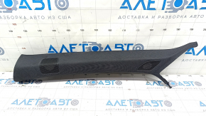 Front pillar trim upper left Audi A4 B9 17- black, Bang and Olufsen
