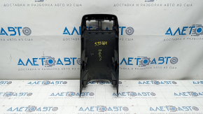 Center console trim rear Nissan Rogue 14-20 black, scratches