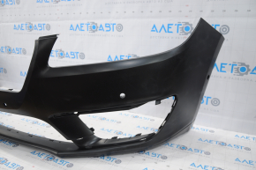 Bare front bumper Lincoln MKZ 17-20 for 6 parking sensors and towing hook