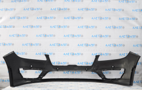 Bare front bumper Lincoln MKZ 17-20 for 6 parking sensors and towing hook