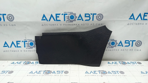 Center console trim side left Nissan Altima 13-18 front, black, scratches