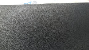 Center console trim side left Nissan Altima 13-18 front, black, scratches
