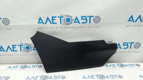 Center console trim side right Nissan Altima 13-18 front, black, scratches