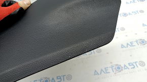 Center console trim side right Nissan Altima 13-18 front, black, scratches