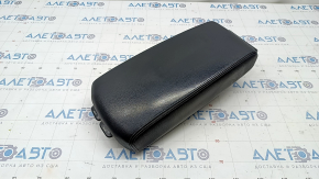 Nissan Altima 16-18 armrest leather, black, blue stitching