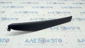 Center console trim side left Nissan Altima 16-18 upper, black, scratches