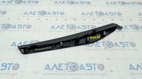 Center console trim side left Nissan Altima 16-18 upper, black, scratches