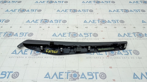 Center console trim side right Nissan Altima 16-18 upper, black, scratches