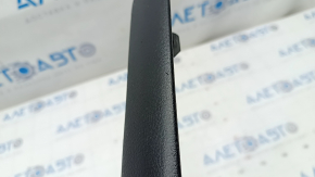 Center console trim side right Nissan Altima 16-18 upper, black, scratches
