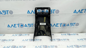 Rear center console trim Nissan Altima 13-18 black, under deflector, scratches