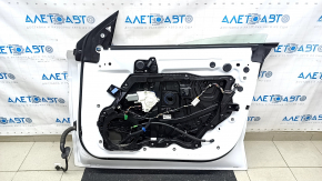Door assembly front right Tesla Model Y 21 - white PPSW, triplex glass, butt
