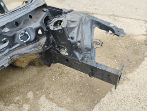 Front left quarter Audi A4 B9 17- on the body, graphite
