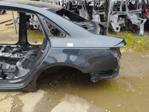 Quarter wing rear left Audi A4 B9 17- on the body, graphite, bumps