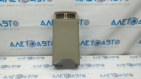 Center console trim rear Nissan Rogue 14-20 beige, scratches
