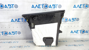 Glove box, glove compartment Lincoln MKC 15- black leather, scratches on chrome