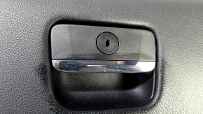 Glove box, glove compartment Lincoln MKC 15- black leather, scratches on chrome