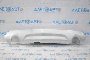 Rear bumper trim lower Ford Escape MK3 13-19 prerest 2 pipes with plug