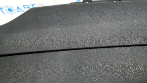 Center console trim side left Honda Civic X FC 16-21 black, scratches